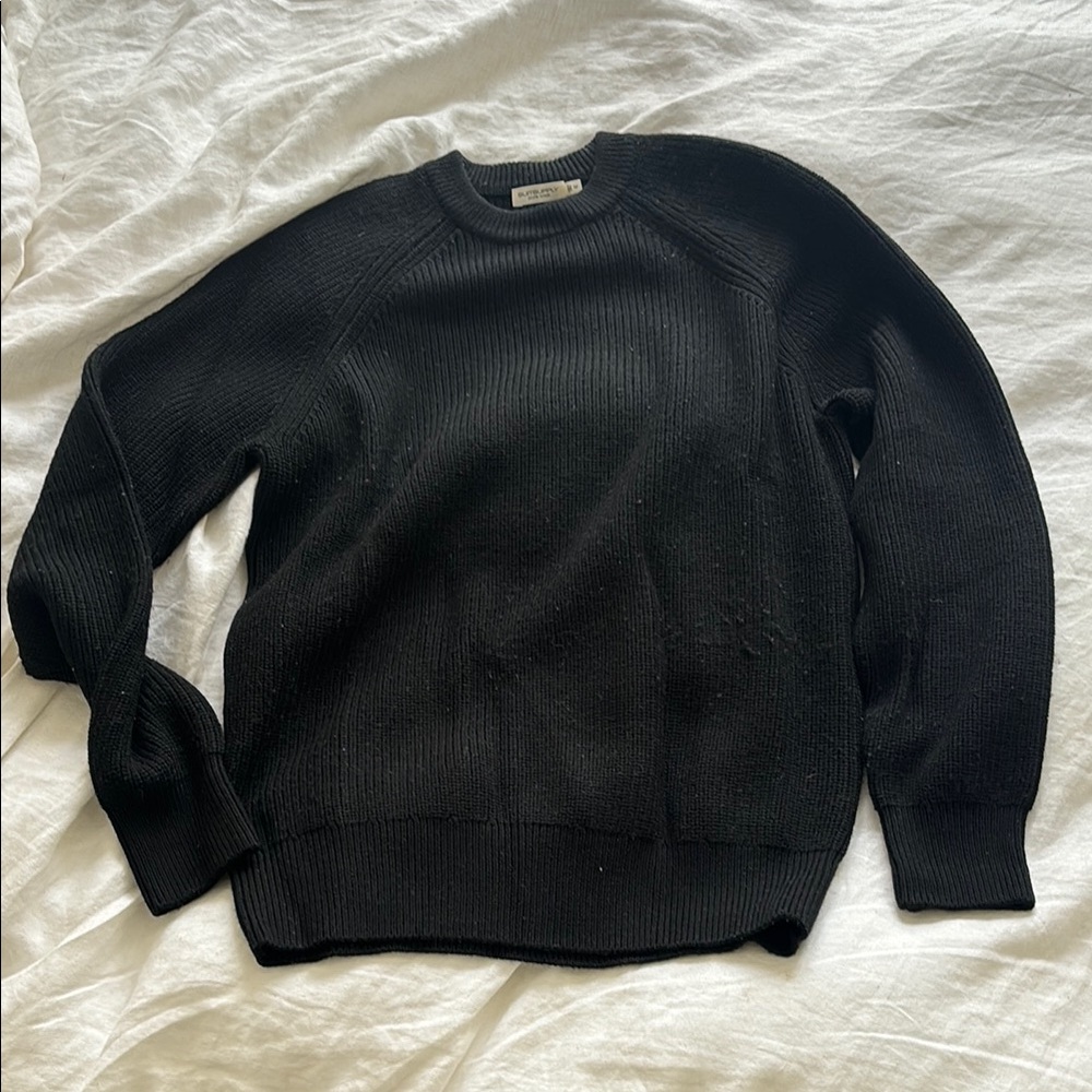 Suitsupply Black Crewneck Sweater
